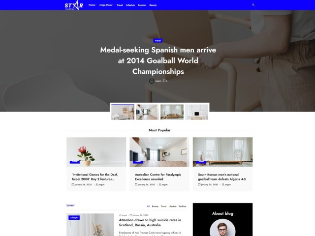 News Element WordPress theme screenshot